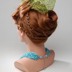 Frisurenkopf  „Green Glamour“
