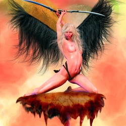 Angry Angel, freie Arbeit