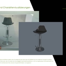 3D – Objectmodelling – Barstool