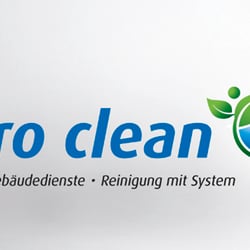 Pro Clean Gebäudedienste, Logo und kmpl. Erscheinungsbild