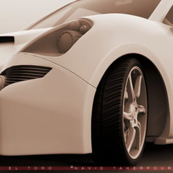 3D Modelierung von EL TORO Sport Wagen  Bild 5