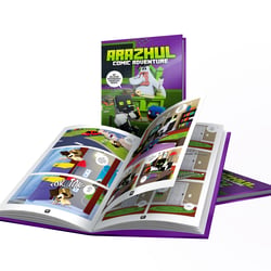 Arazhul Comic Adventure 02 Mockup