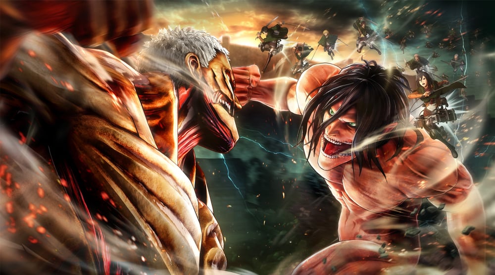 Original „Attack on Titan“ VORHER