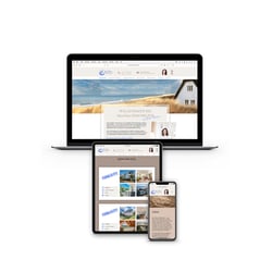 MeerFlair Website Mockup auf mehreren Devices