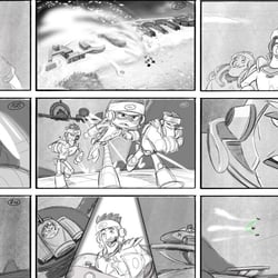 Team Actimel Story Art