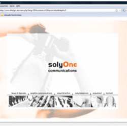 SolyOne Werbeagentur – Konzeption & Gestaltung