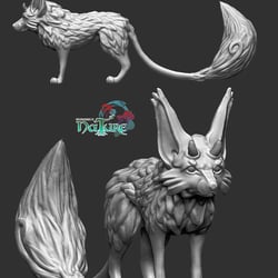 Creature – Fox (personal project)