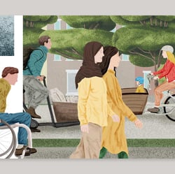 Illustrationen im visuellen Erscheinungsbild
