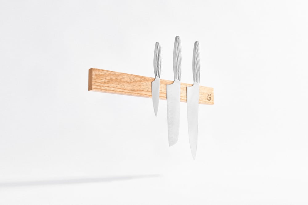 E-commercefotografie von Messerleiste in Holz Arthur Pohlit