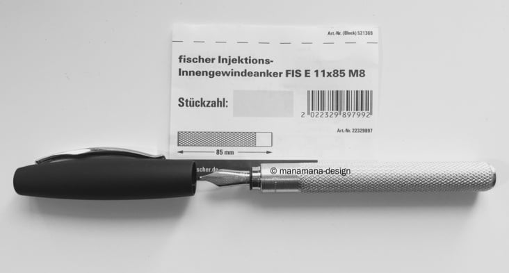 Fischerdübel – Füller