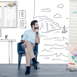 Unternehmensdarstellung, Rollup für Messen und Konferenzen