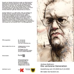 Einladungskarte Die verlorene Generation 2