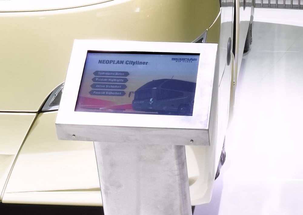 MAN Touchscreen Produktion