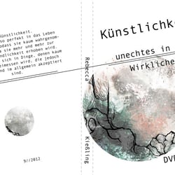 Cover Künstlichkeit