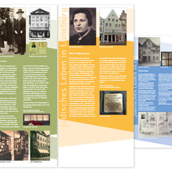 Gestaltung von Ausstellungsrollups