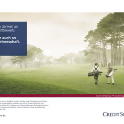 Entwicklung von verschiedenen Printmotiven und TV-Spots für den Relaunch von Credit Suisse in 2006.  Agentur: McCann Erickson F