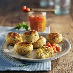 Gegrillte Ingwer-Bratlinge