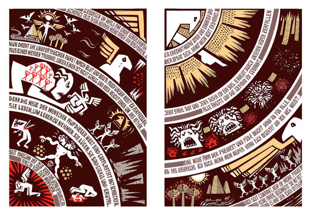 „Die Vision“ aus meinem Comic RAVEN KING