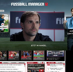 EA Fußball Manager 12 Expandable Wallpaper