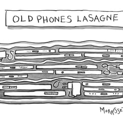 Old Phones Lasagne