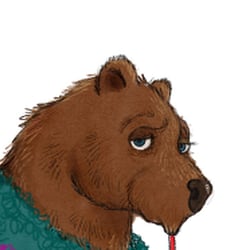 Bär mit Bier