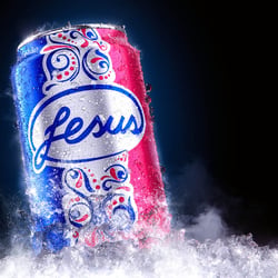 Produktrendering von Softdrink
