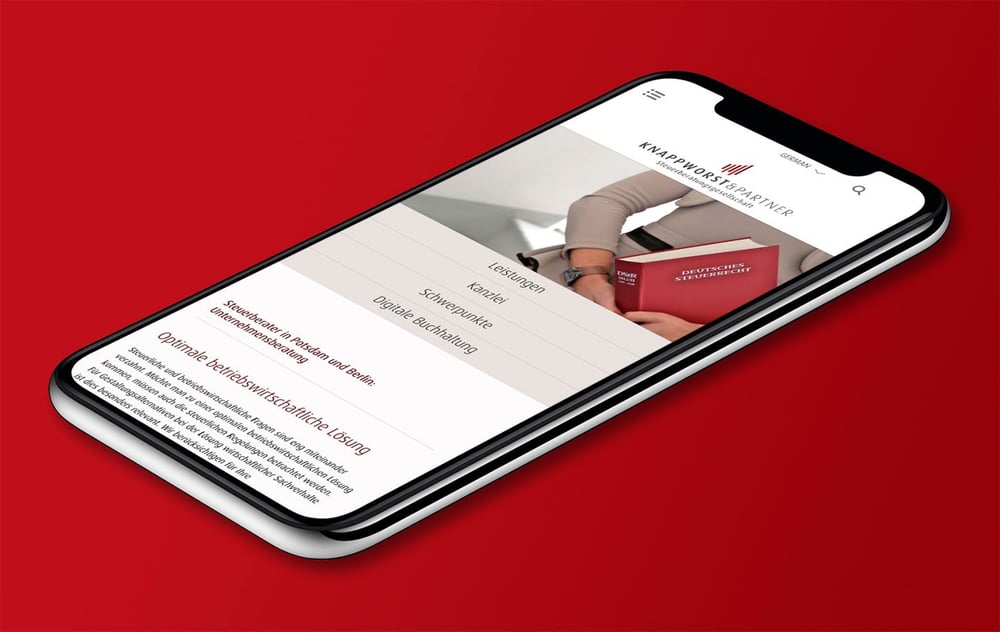 Corporate design für Steuerkanzlei