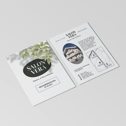 Salon Vera – Flyer & Logo Design