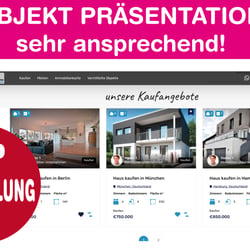 Immobilien-Webseite erstellen | Layout gestalten