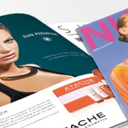 Anuncio de prensa SUN PREMIUM para la firma de cosmética internacional ATACHE s.a. Inserción en la revista NUEVA ESTÉTICA