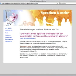 Website „Sprachen & mehr…“