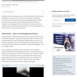 Hintergrundbericht für heise online