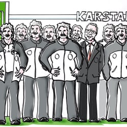 Scribble für VKF Aktion (Völler Look-Alike)