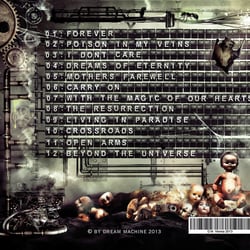 CD DESIGN: Digipack für Band – back