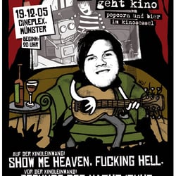 Plakat für die Band „muff potter“