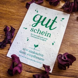 naturgerie Samenpapier Gutschein
