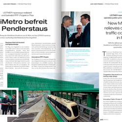 „pct – public / cable / trans“ ist eine internationale Fachzeitschrift für urbane Seilbahntechnik.