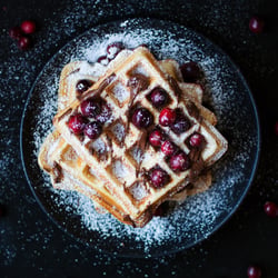 Magazin – Weihnachtliche Waffeln