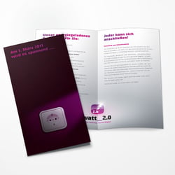 watt_2.0 – Einladungskarte