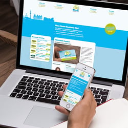 Responsive Webdesign für den Neue Hanse Business Club im Auftrag der WOW-GmbH
