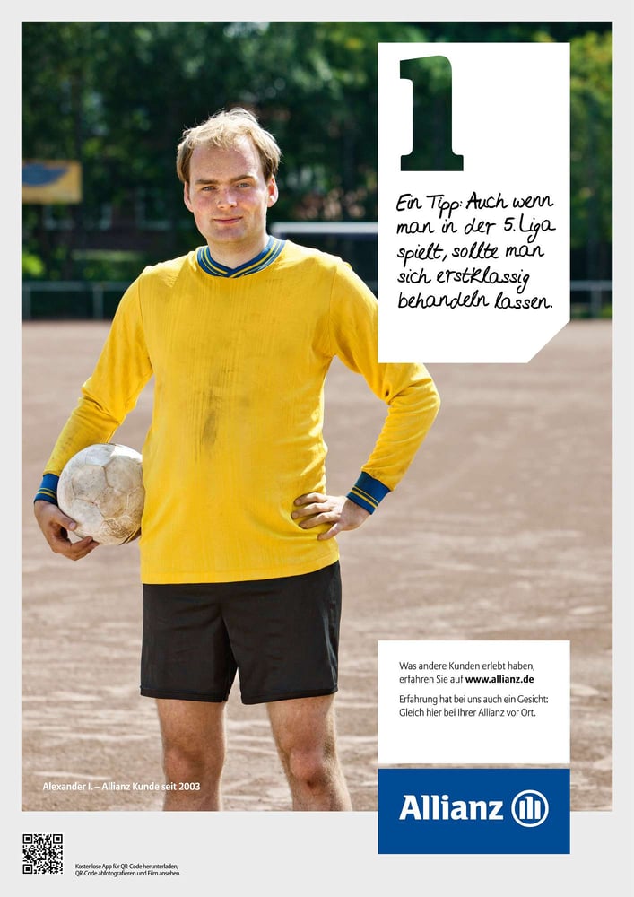 Dekoposter Allianz  – Foto: Marc Dietenmeier