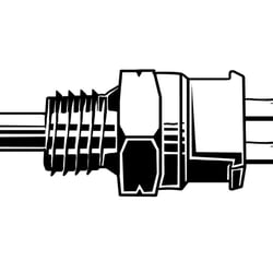 Vektorgrafik Mahle Thermofühler