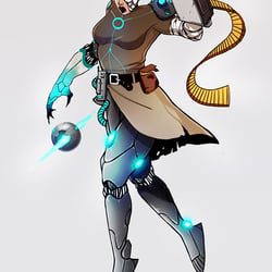 Cyborg Character