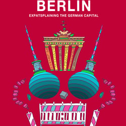 WTF Berlin. Cover und illustration für Jacinda Nandis Buch, Satyr Verlag.