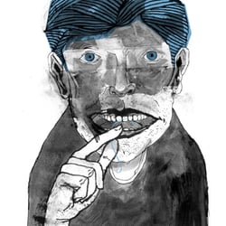 Illustration zu einem Gedicht