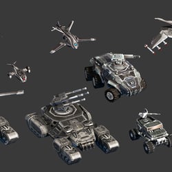 Scifi Vehicles