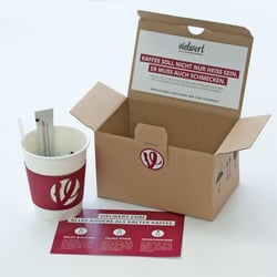 Kaffeemailing entpackt