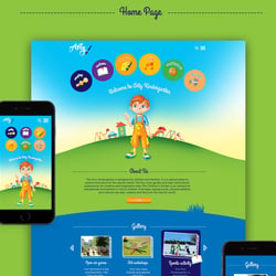 Arty Website/ Homepage