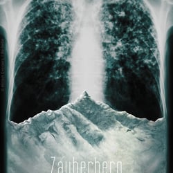 Plakat zum Ballet „Zauberberg“