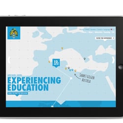 St. Gilgen International School website concept